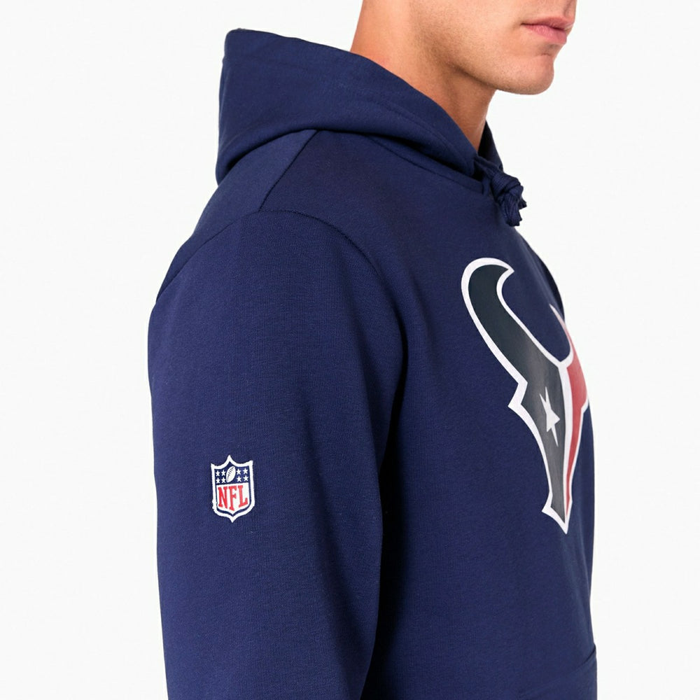 Houston Texans Logo Hoodie NFL Sweatshirt Navy - Taass discount