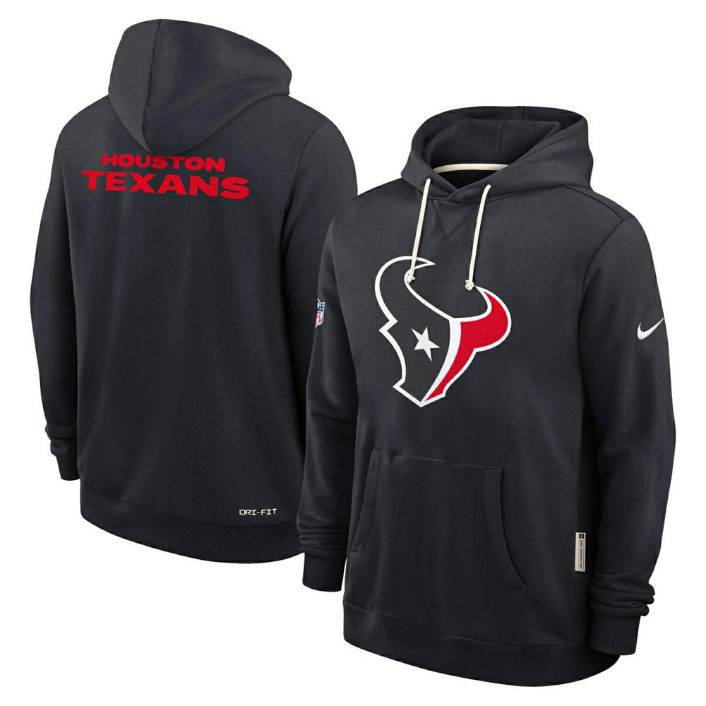 Houston Texans 2025 NFL Sideline Nike Standard Issue Hoodie Navy - Taass US