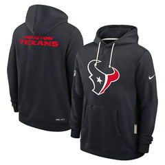 Houston Texans 2025 NFL Sideline Nike Standard Issue Hoodie Navy - Taass US