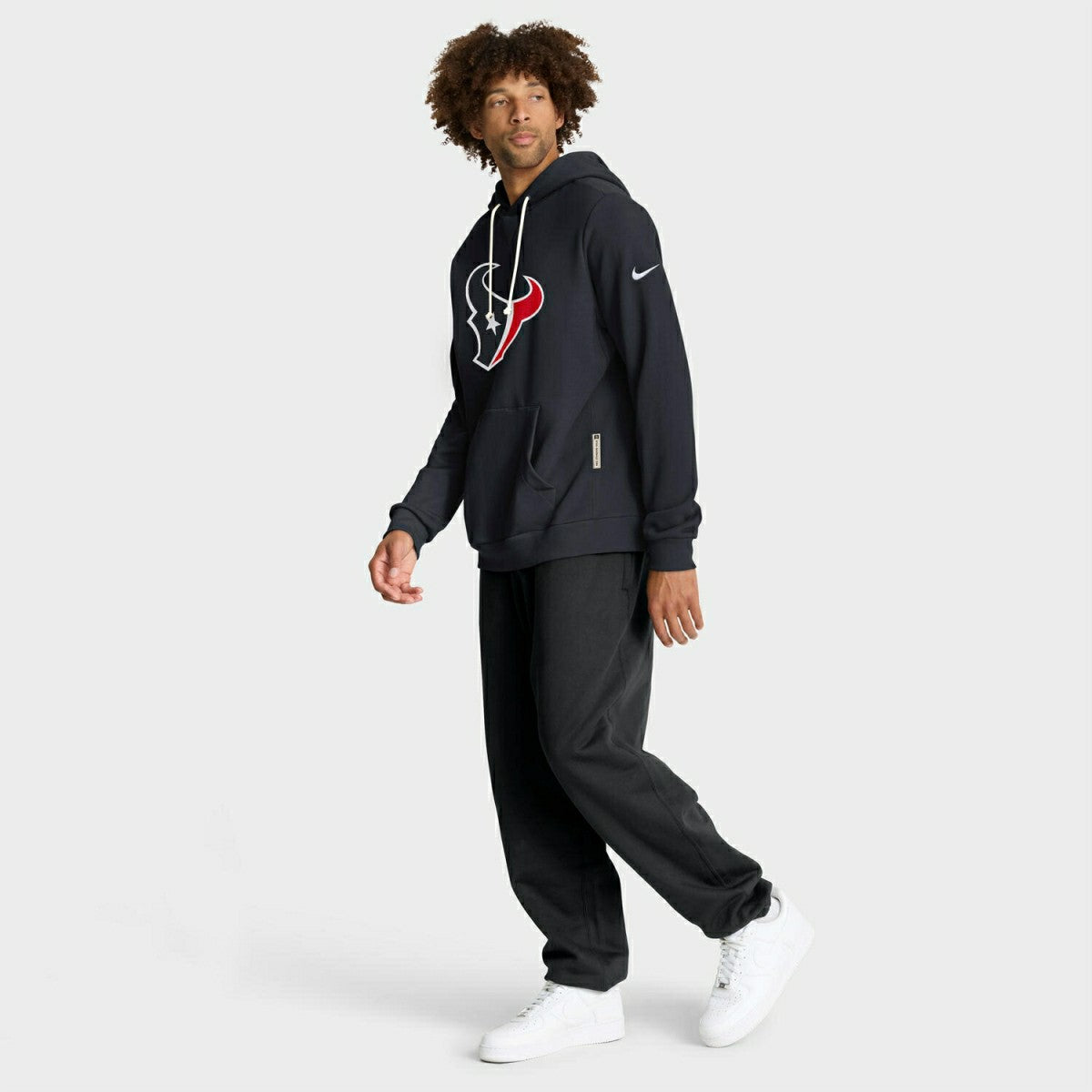 Houston Texans 2025 NFL Sideline Nike Standard Issue Hoodie Navy - Taass US