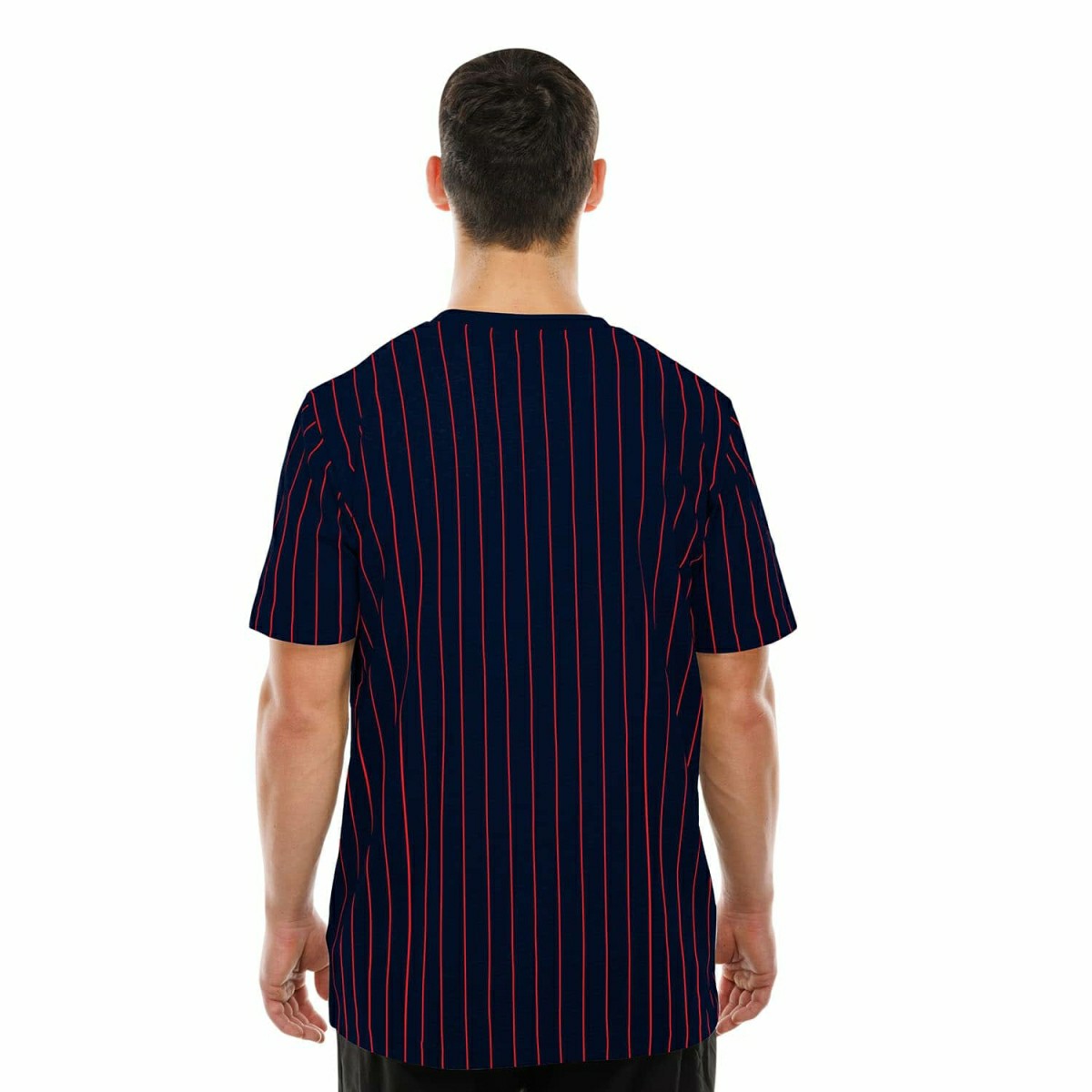 Houston Texans Retro Stripe NFL T-Shirt Navy - Taass for sale