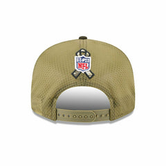Houston Texans 2025 NFL Salute to Service 9FIFTY Split Panel Trucker Snapback Cap Olive - Taass discount