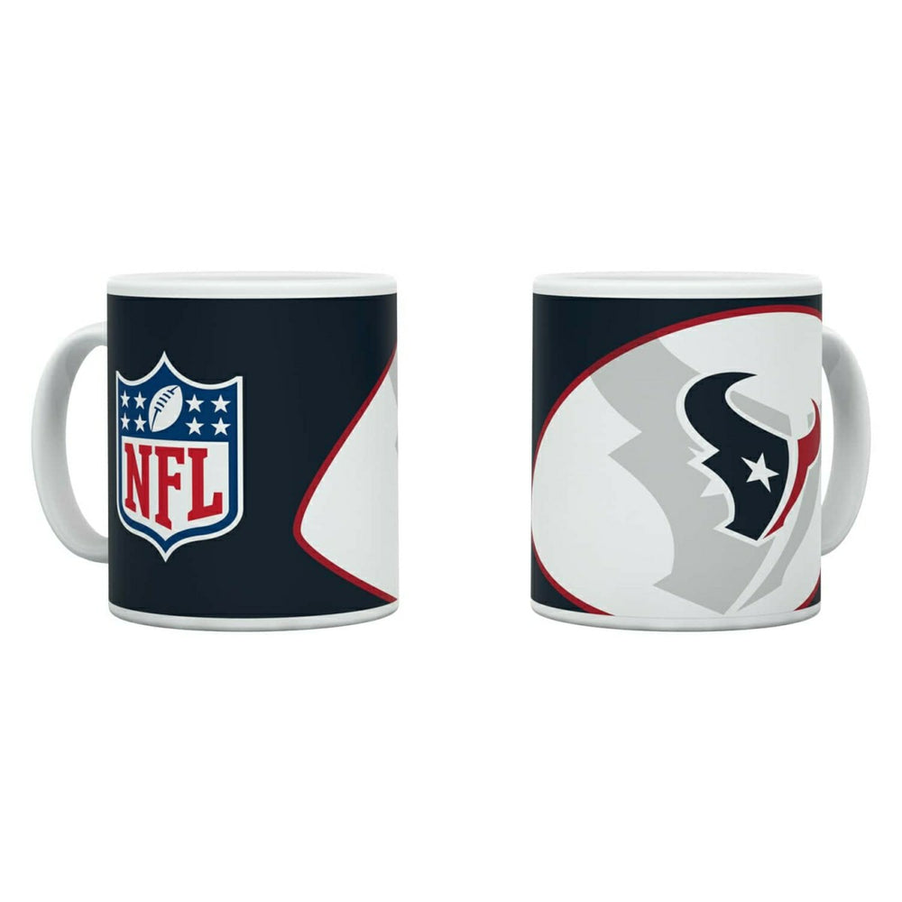 Houston Texans Shadow Logo & Shield NFL Mug (330 ml) - Taass outlet