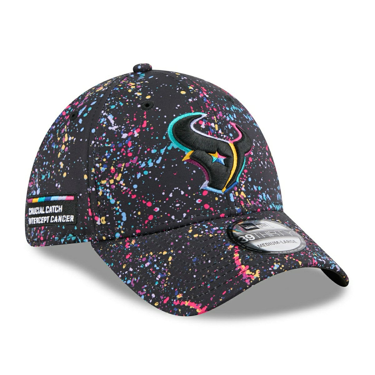 Houston Texans 2025 NFL Crucial Catch 39THIRTY Flex Cap - Taass discount