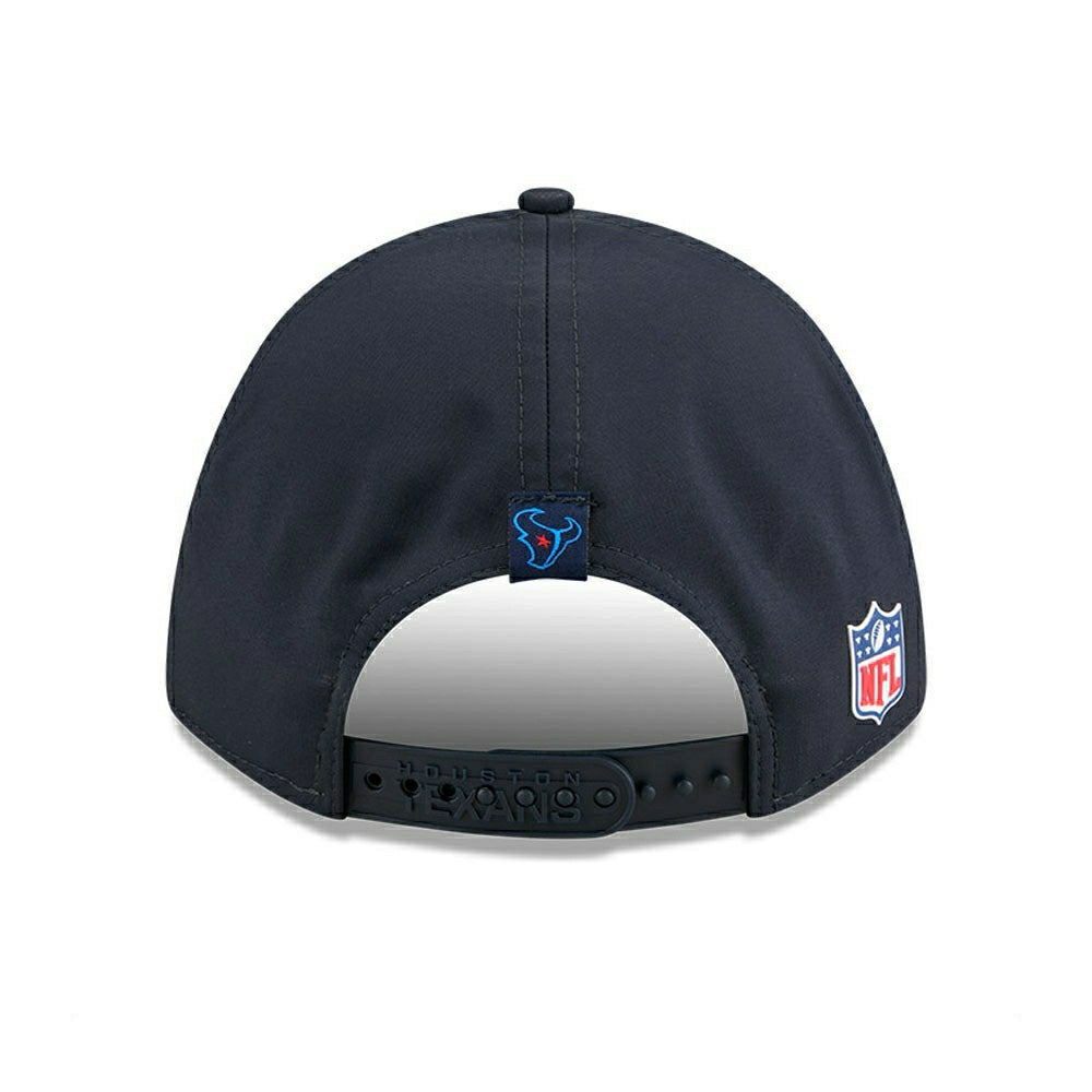 Houston Texans "H" 2025 NFL On-Field Sideline 9FORTY M-Crown Cap Navy - Taass on sale