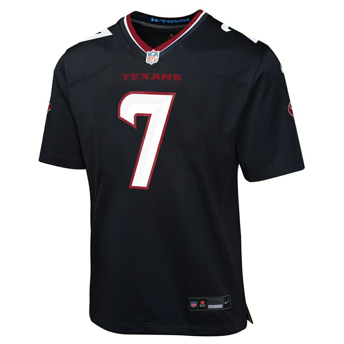 C. J. Stroud #7 Houston Texans Game NFL Jersey Navy (YOUTH) - Taass Online