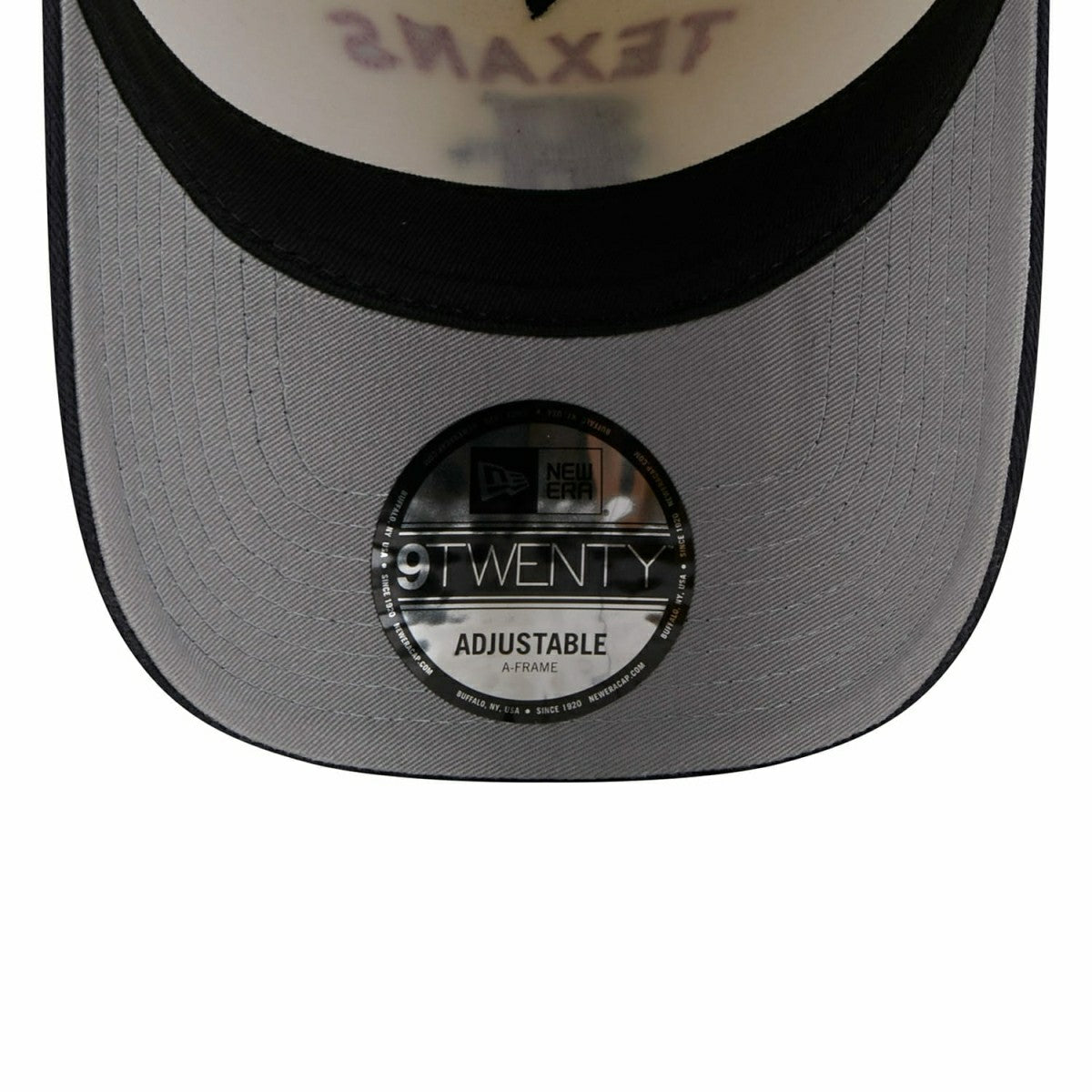 Houston Texans 2025 NFL Draft 9TWENTY A-Frame Adjustable Cap Cream - Taass on sale