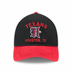 Houston Texans 2025 NFL Draft 9TWENTY A-Frame Adjustable Cap Black - Taass sale