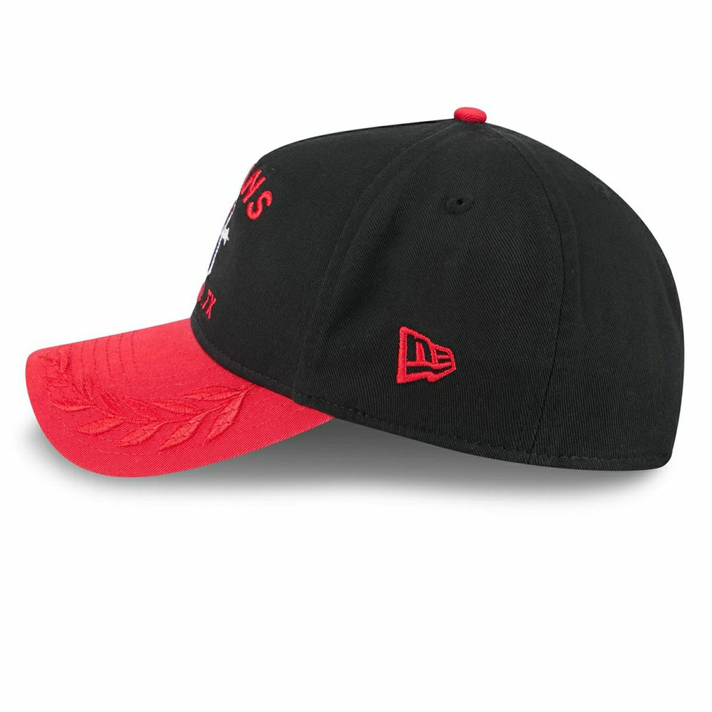 Houston Texans 2025 NFL Draft 9TWENTY A-Frame Adjustable Cap Black - Taass sale
