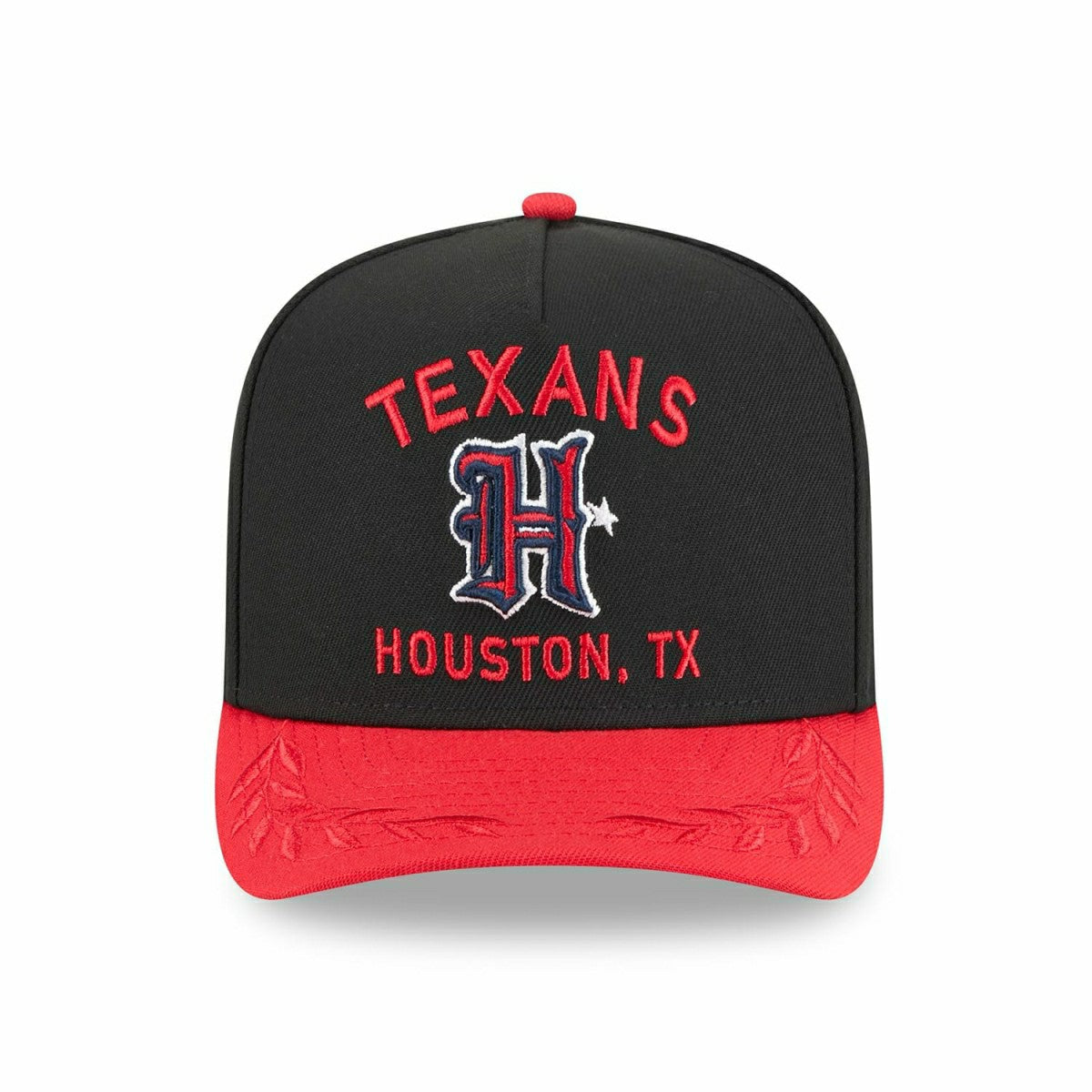 Houston Texans 2025 NFL Draft New Era 9FIFTY A-Frame Snapback Cap Black - Taass for sale