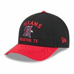 Houston Texans 2025 NFL Draft 9FORTY M-Crown A-Frame Snapback Cap Black - Taass Online