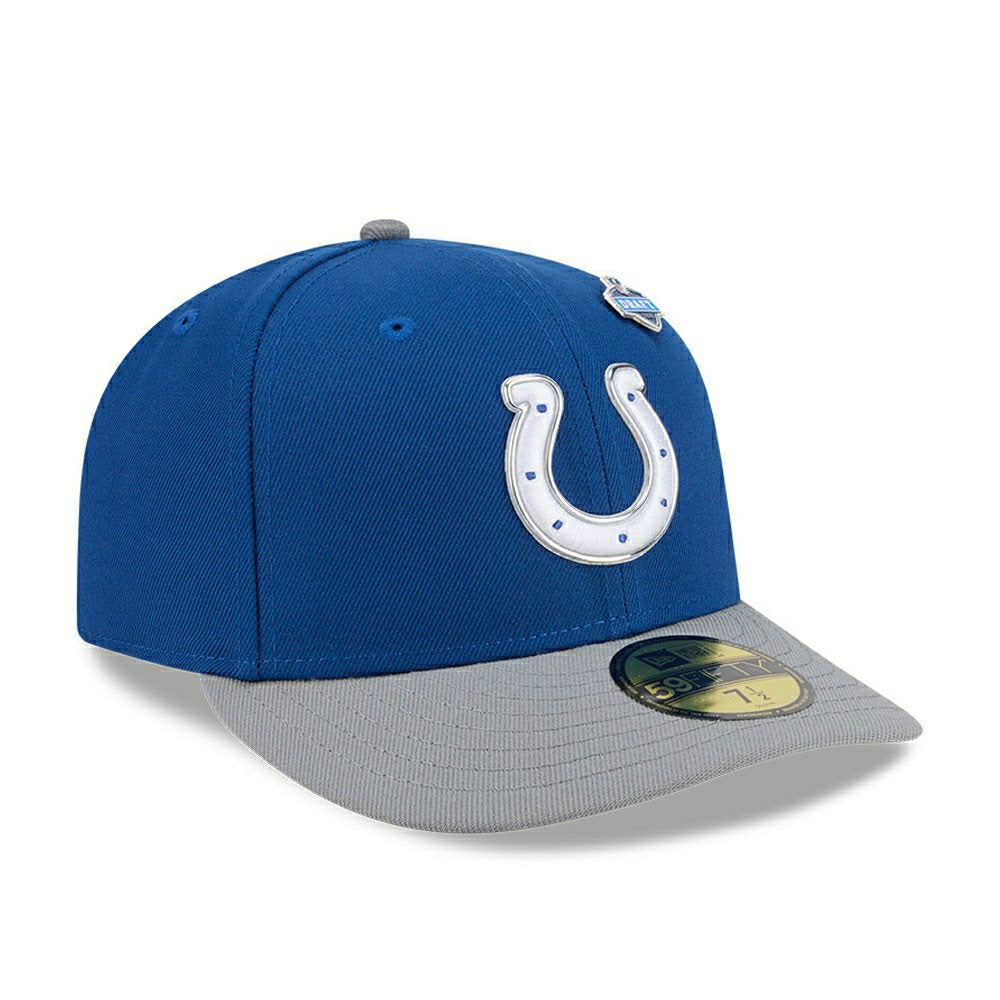 Indianapolis Colts 2026 NFL Draft Pre-Curved 59FIFTY Fitted Cap - Taass Online