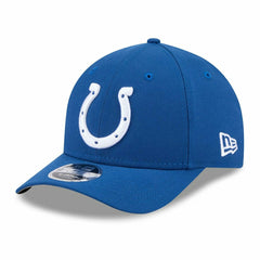 Indianapolis Colts NFL Team Logo New Era 9FORTY M-Crown Snapback Cap Blue - Taass outlet