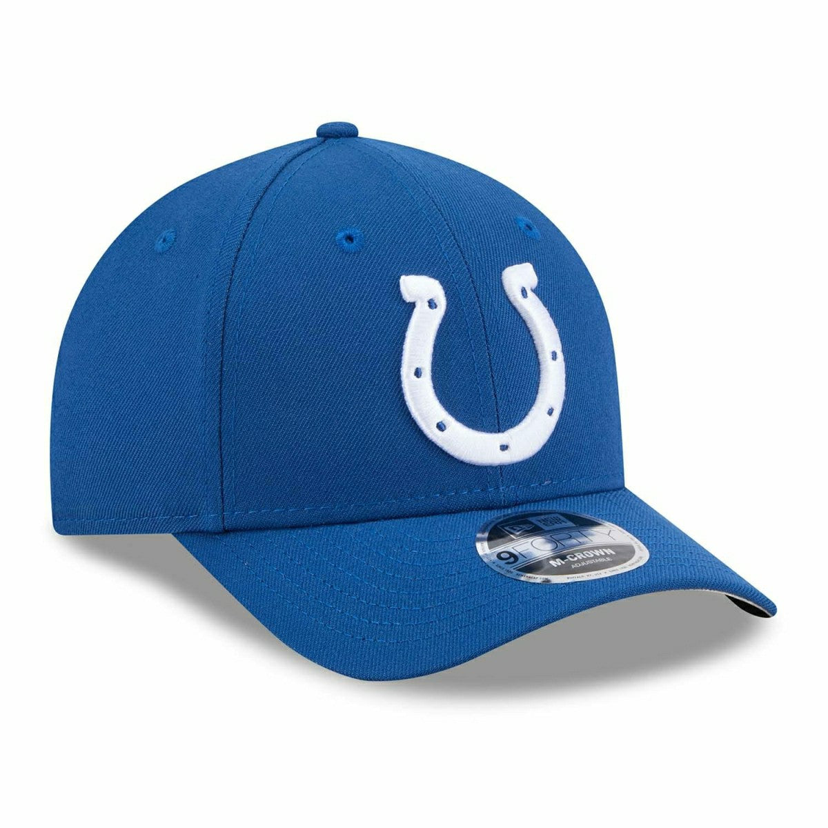 Indianapolis Colts NFL Team Logo New Era 9FORTY M-Crown Snapback Cap Blue - Taass outlet