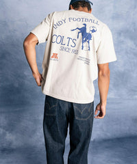 Indianapolis Colts L&L '89 Classics NFL T-Shirt Beige - Taass sale