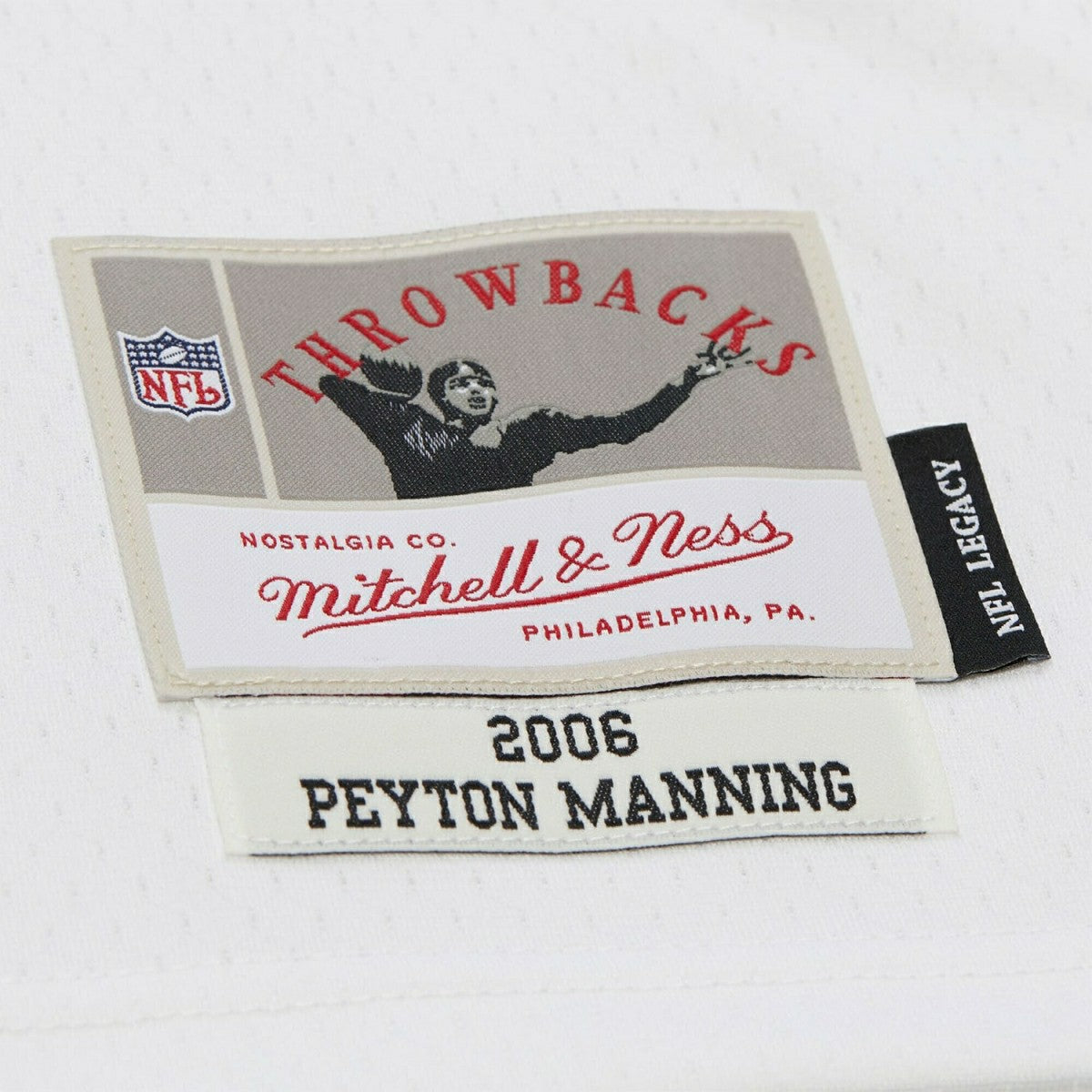 Peyton Manning #18 Indianapolis Colts 2006 Throwback NFL Jersey White - Taass for sale