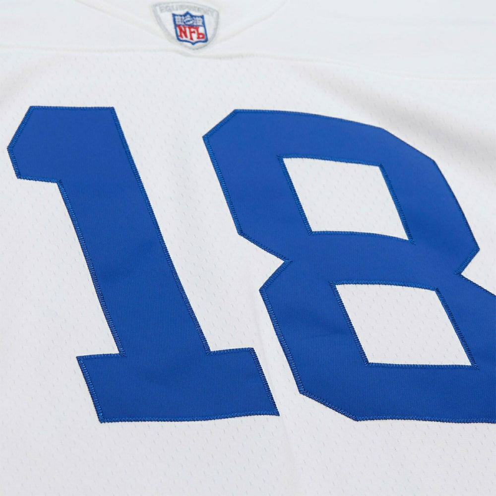 Peyton Manning #18 Indianapolis Colts 2006 Throwback NFL Jersey White - Taass for sale