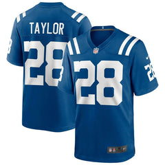 Jonathan Taylor #28 Indianapolis Colts Nike Game NFL Jersey Blue - Taass sale