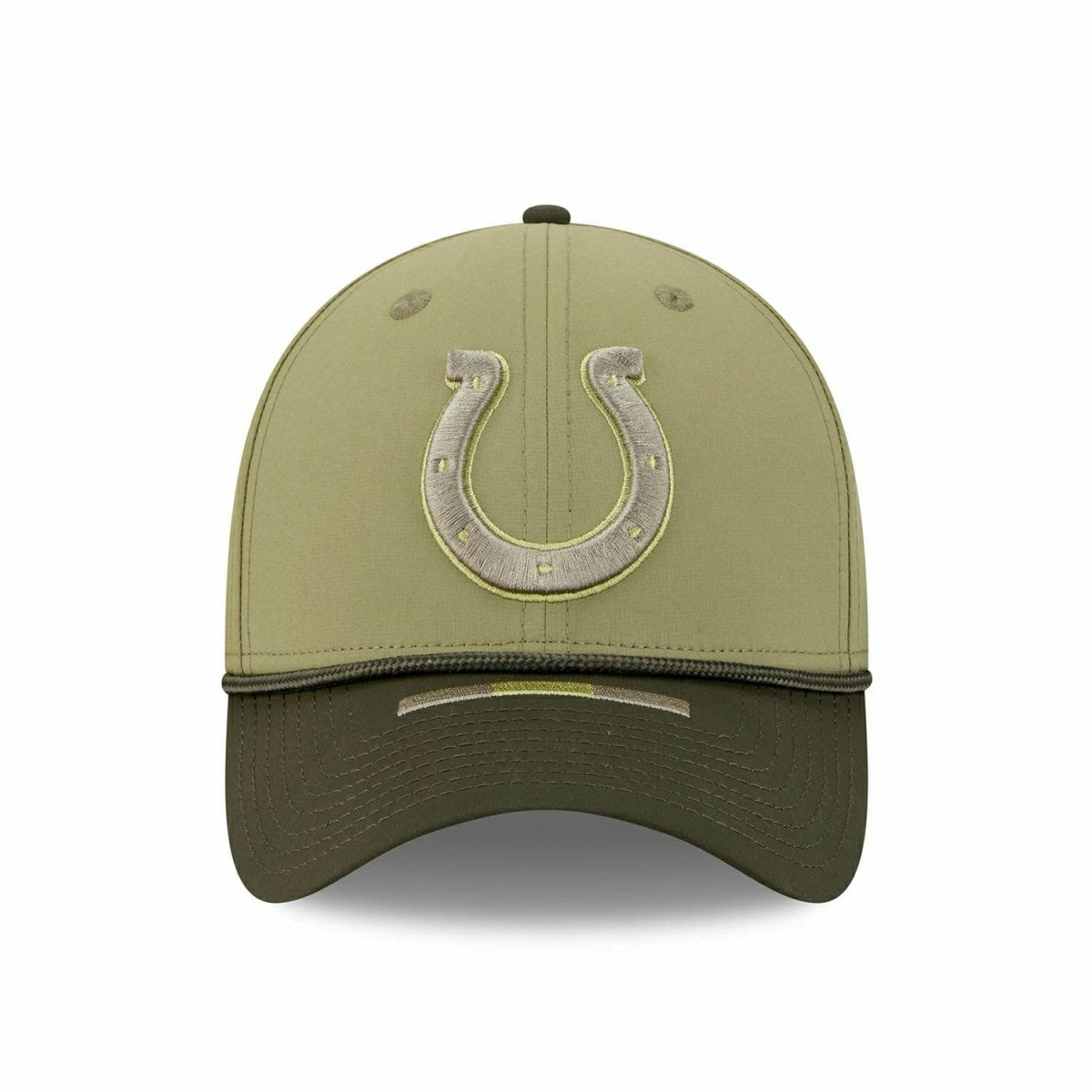 Indianapolis Colts 2025 NFL Salute to Service 39THIRTY Flex Cap Olive - Taass discount