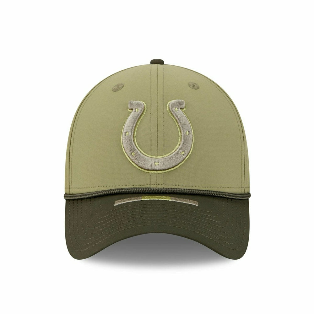 Indianapolis Colts 2025 NFL Salute to Service 39THIRTY Flex Cap Olive - Taass discount