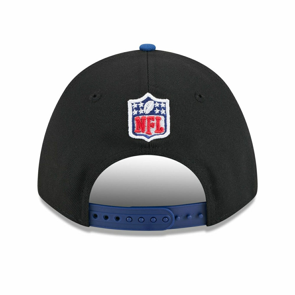 Indianapolis Colts 2025 NFL Draft 9FORTY M-Crown A-Frame Snapback Cap Black - Taass on sale