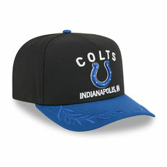 Indianapolis Colts 2025 NFL Draft New Era 9FIFTY A-Frame Snapback Cap Black - Taass sale