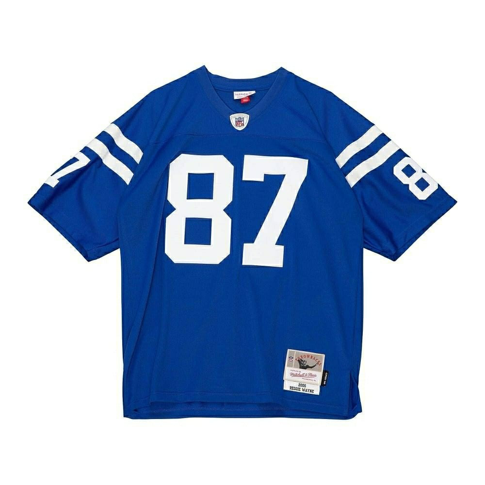 Reggie Wayne #87 Indianapolis Colts Legacy Throwback NFL Jersey Blue - Taass US