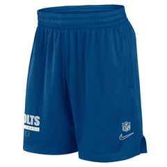 Indianapolis Colts 2024 NFL Sideline Mesh Nike Dri-FIT Shorts Blue - Taass sale
