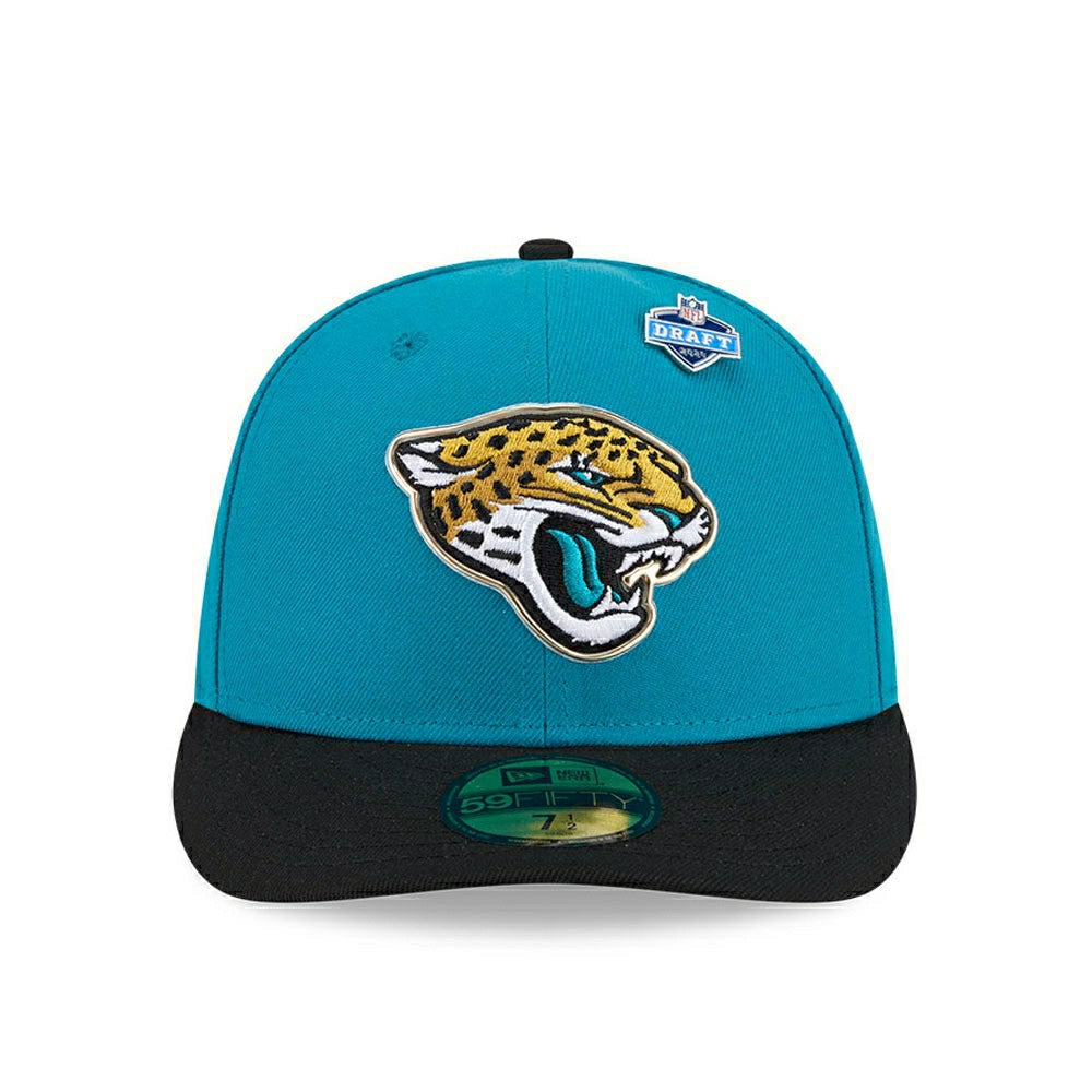 Jacksonville Jaguars 2026 NFL Draft Pre-Curved 59FIFTY Fitted Cap - Taass discount