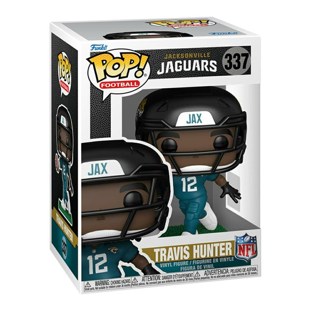 Funko POP! #337 Travis Hunter Jacksonville Jaguars Vinyl NFL Figure - Taass US