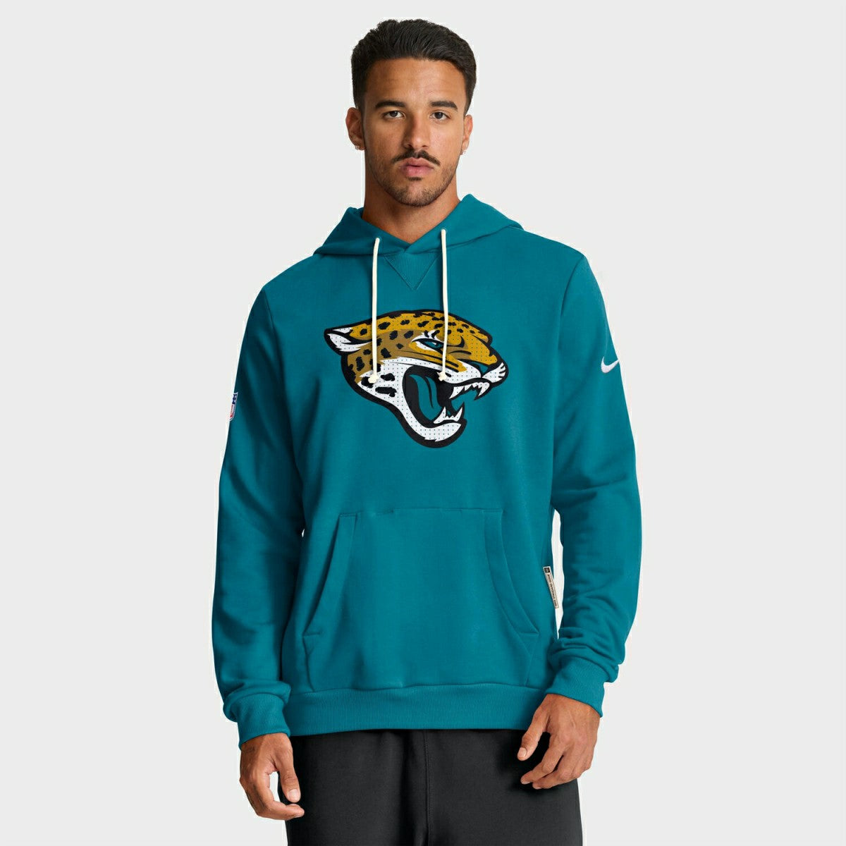 Jacksonville Jaguars 2025 NFL Sideline Standard Issue Hoodie Teal - Taass outlet