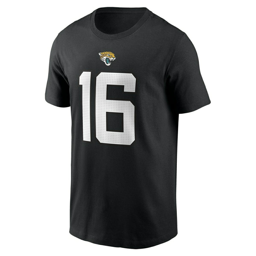 Trevor Lawrence #16 Jacksonville Jaguars Nike Player NFL T-Shirt Black - Taass for sale
