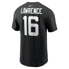 Trevor Lawrence #16 Jacksonville Jaguars Nike Player NFL T-Shirt Black - Taass for sale