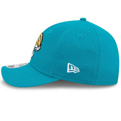 Jacksonville Jaguars NFL Team Logo New Era 9FORTY M-Crown Snapback Cap Teal - Taass US