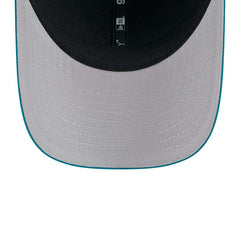 Jacksonville Jaguars NFL Team Logo New Era 9FORTY M-Crown Snapback Cap Teal - Taass US