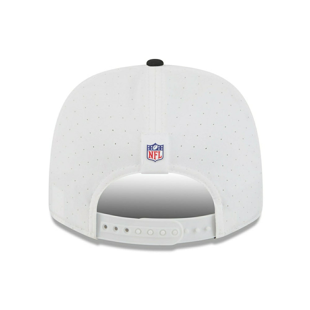 Jacksonville Jaguars 2025 NFL Training Camp New Era  9SEVENTY Stretch-Snap Cap OTC White - Taass on sale