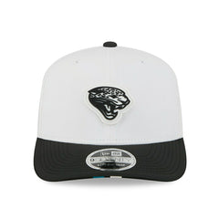 Jacksonville Jaguars 2025 NFL Training Camp New Era  9SEVENTY Stretch-Snap Cap OTC White - Taass on sale
