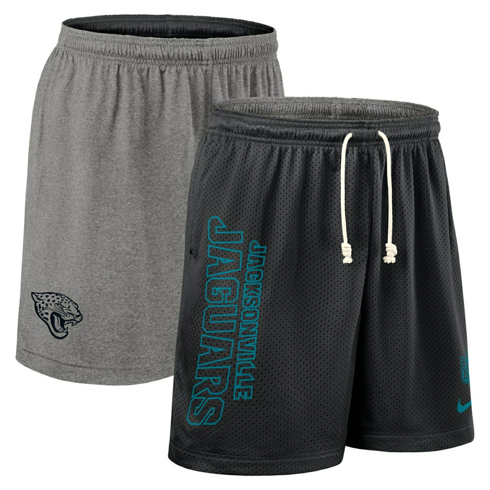 Jacksonville Jaguars 2025 NFL Sideline Reversible Mesh Nike Dri-FIT Shorts Black - Taass sale
