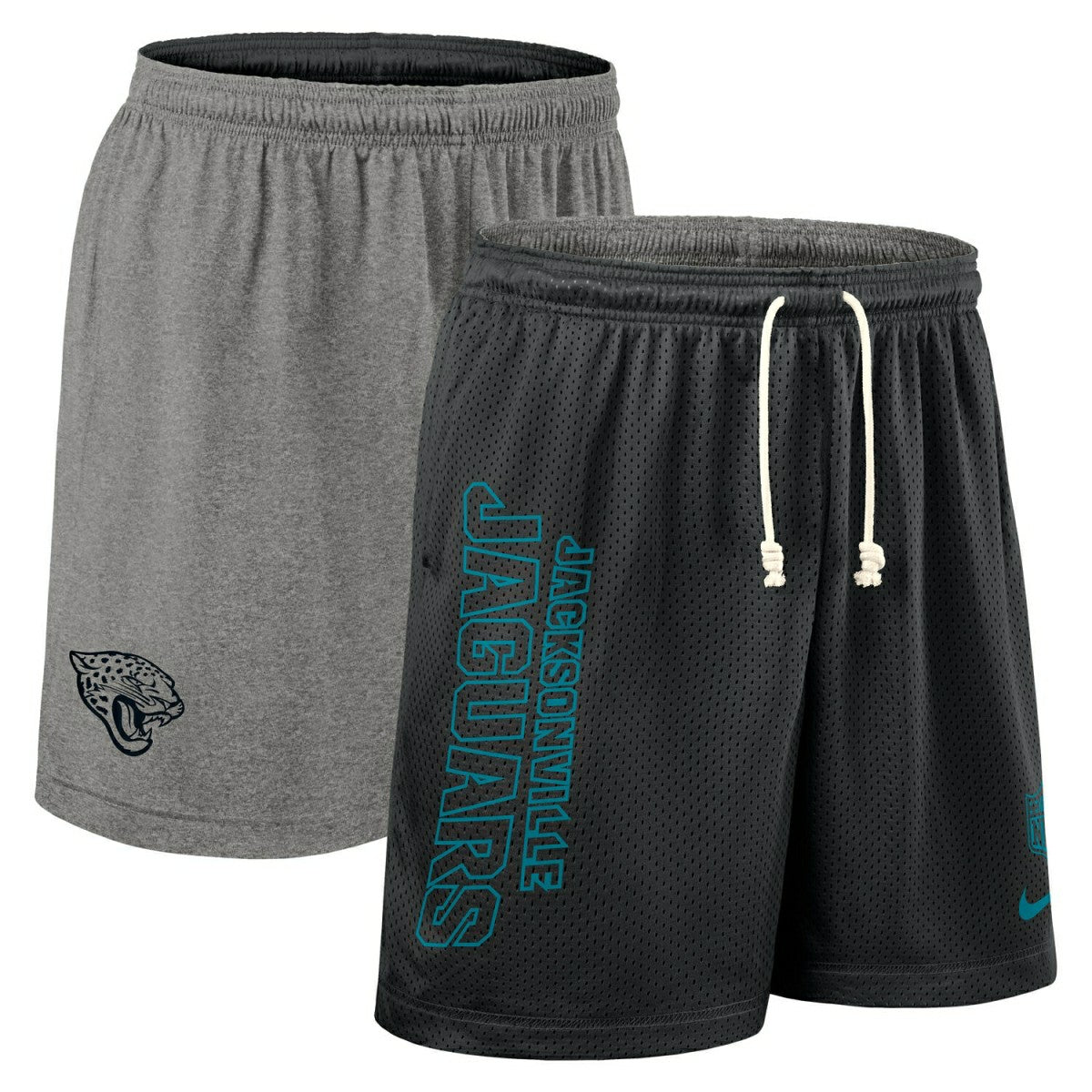 Jacksonville Jaguars 2025 NFL Sideline Reversible Mesh Nike Dri-FIT Shorts Black - Taass sale