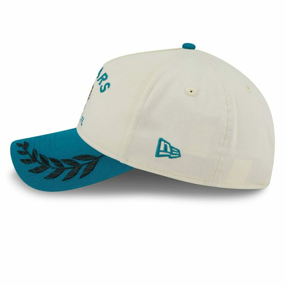 Jacksonville Jaguars 2025 NFL Draft 9TWENTY A-Frame Adjustable Cap Cream - Taass outlet