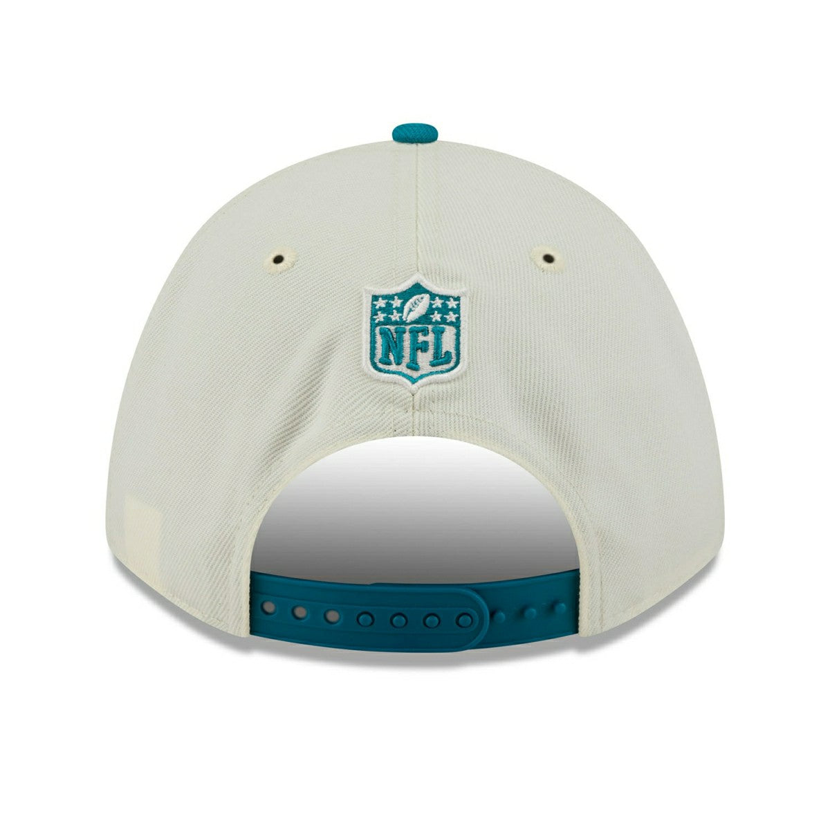 Jacksonville Jaguars 2025 NFL Draft 9FORTY M-Crown A-Frame Snapback Cap Cream - Taass discount