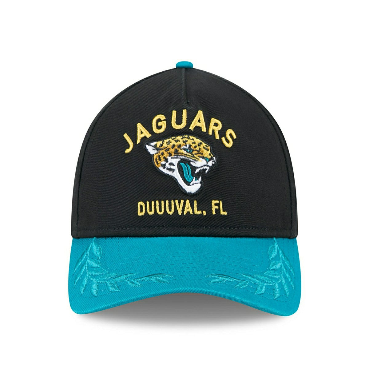 Jacksonville Jaguars 2025 NFL Draft 9TWENTY A-Frame Adjustable Cap Black - Taass US