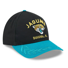 Jacksonville Jaguars 2025 NFL Draft 9TWENTY A-Frame Adjustable Cap Black - Taass US