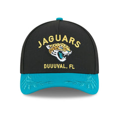 Jacksonville Jaguars 2025 NFL Draft 9FORTY M-Crown A-Frame Snapback Cap Black - Taass on sale