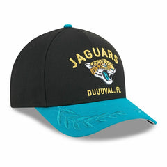 Jacksonville Jaguars 2025 NFL Draft 9FORTY M-Crown A-Frame Snapback Cap Black - Taass on sale