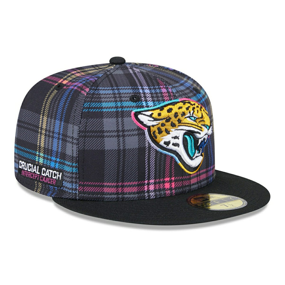 Jacksonville Jaguars 2024 NFL Crucial Catch New Era 59FIFTY Fitted Cap - Taass outlet