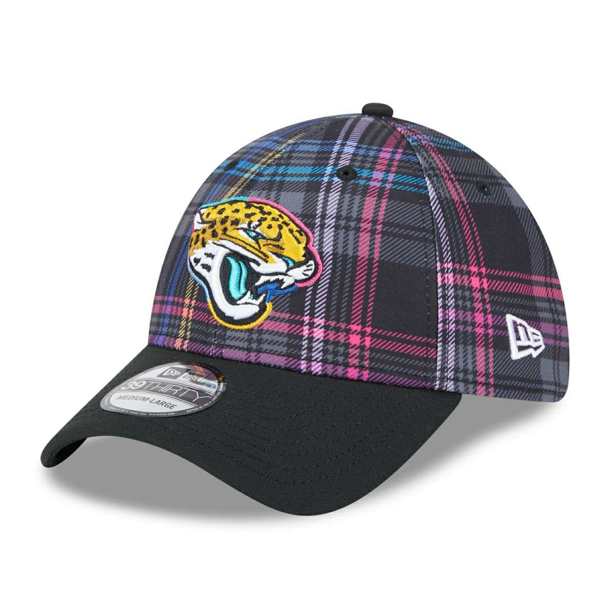 Jacksonville Jaguars 2024 NFL Crucial Catch New Era 39THIRTY Flex Cap - Taass discount