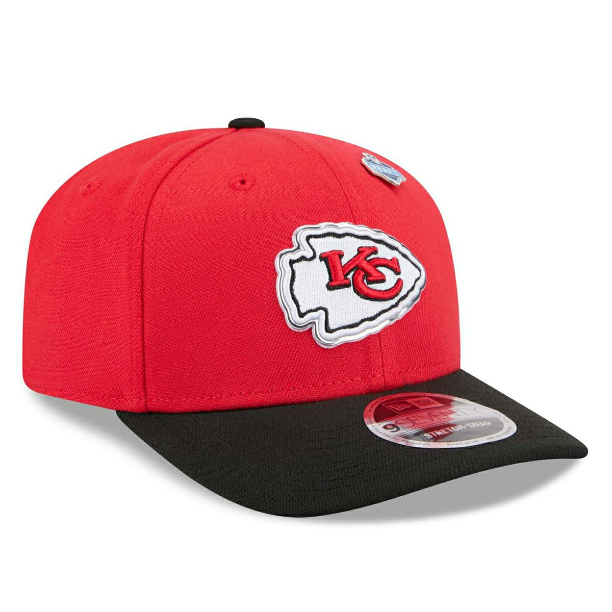 Kansas City Chiefs 2026 NFL Draft 9SEVENTY Stretch-Snap Cap - Taass Online