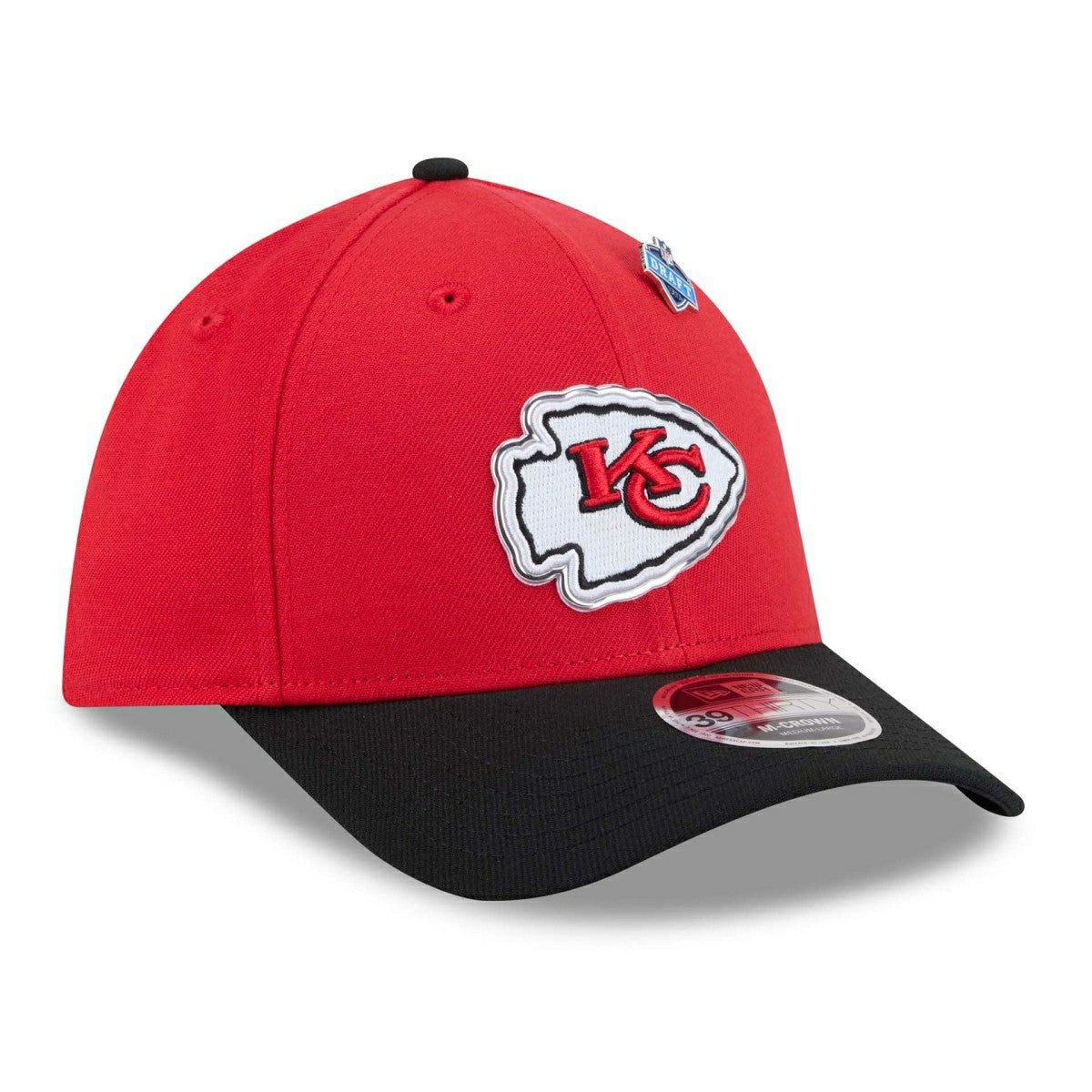Kansas City Chiefs 2026 NFL Draft 39THIRTY M-Crown Flex Cap - Taass outlet
