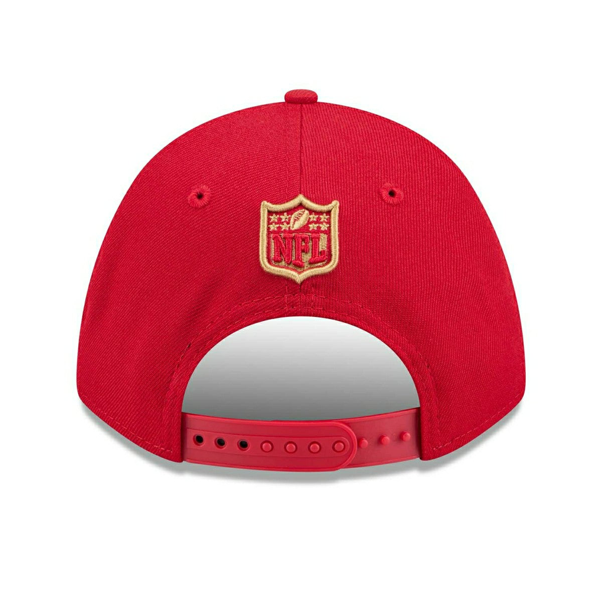 Kansas City Chiefs NFL Team Logo New Era 9FORTY M-Crown Snapback Cap Red - Taass on sale
